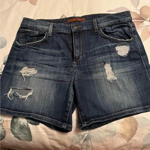 Joe’s Distressed Denim Shorts 29